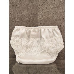 Ivory Baby Girl Christening Knickers Style FP04-SC