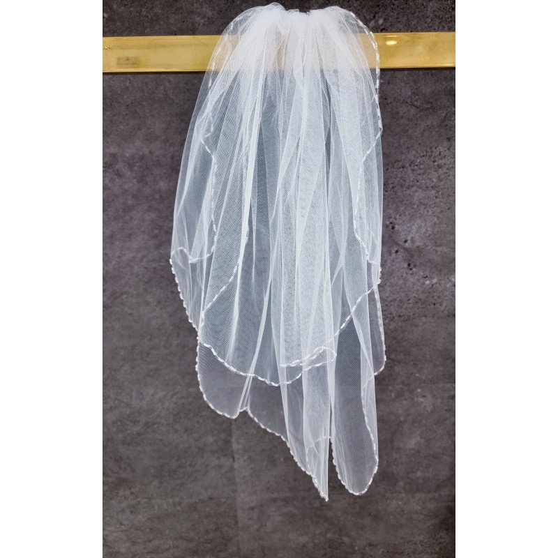 White First Holy Communion Veil Style 2062