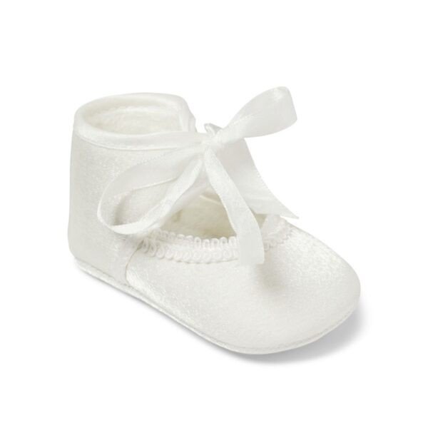 Ivory christening hotsell shoes boy