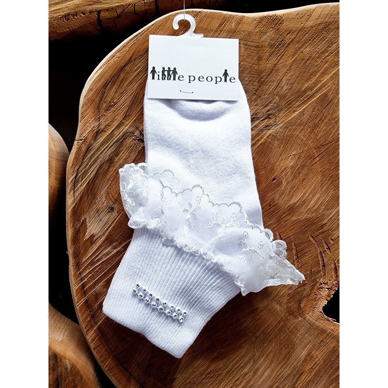 White First Holy Communion Socks 4003