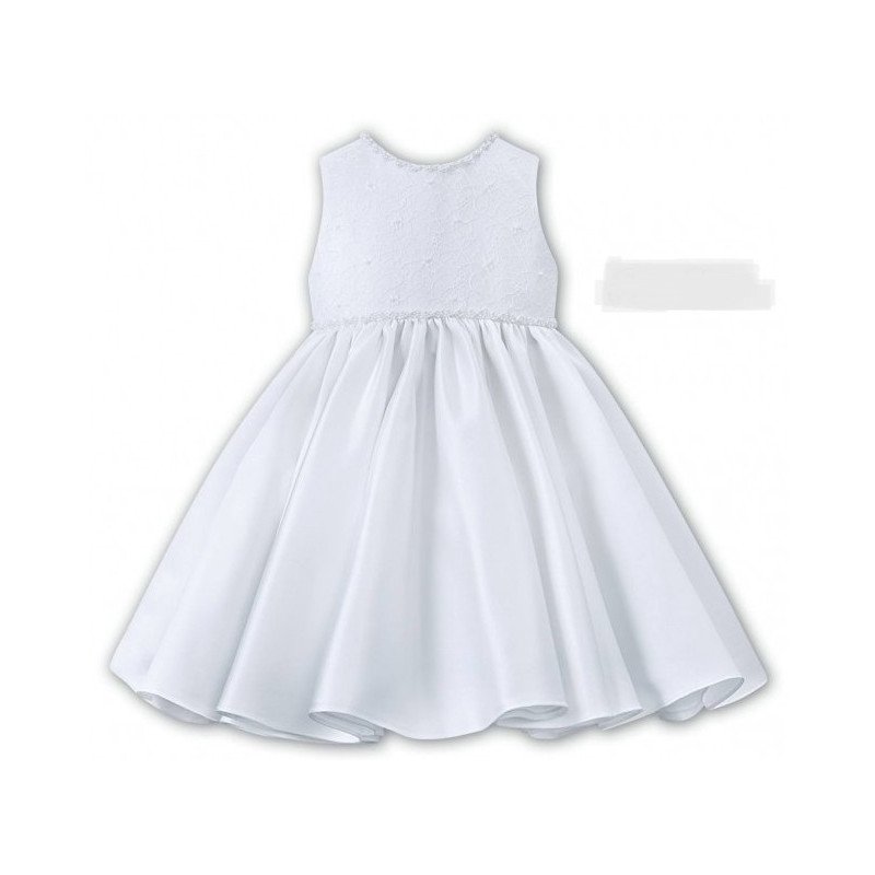 Sarah Louise White Christening Dress Style 070118