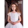 Sweetie Pie First Holy Communion White Dress Style 4088