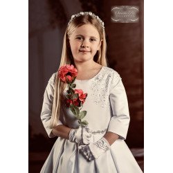 Sweetie Pie First Holy Communion Ivory Dress Style 4076