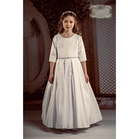 Sweetie Pie First Holy Communion Ivory Dress Style 4076