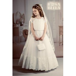 Sweetie Pie First Holy Communion Ivory Dress Style RB626