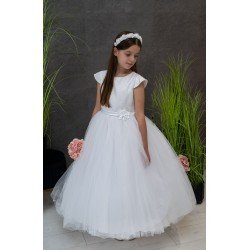 Sarah Louise White First Holy Communion Dress Style 090060