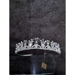 Silver First Holy Communion Tiara Style 5564