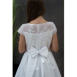 White Handmade First Holy Communion Dress Style ASHLING