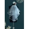 First Holy Communion Veil with Cross Style CV134