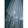 White First Holy Communion Veil Style CV150