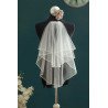 White First Holy Communion Veil CV180