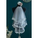 White First Holy Communion Veil Style 2058