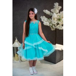 Artic Blue Confirmation Dress Style Ko20106