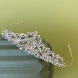 Silver First Holy Communion Tiara Style LM224SI