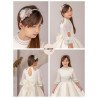 Carmy Ivory/Mint First Holy Communion Headband Style CD 3301