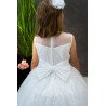 HANDMADE WHITE FIRST HOLY COMMUNION DRESS T-110