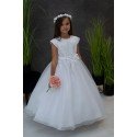 Sarah Louise White First Holy Communion Dress Style 090046