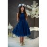 Navy Confirmation Dress Style Ko20108