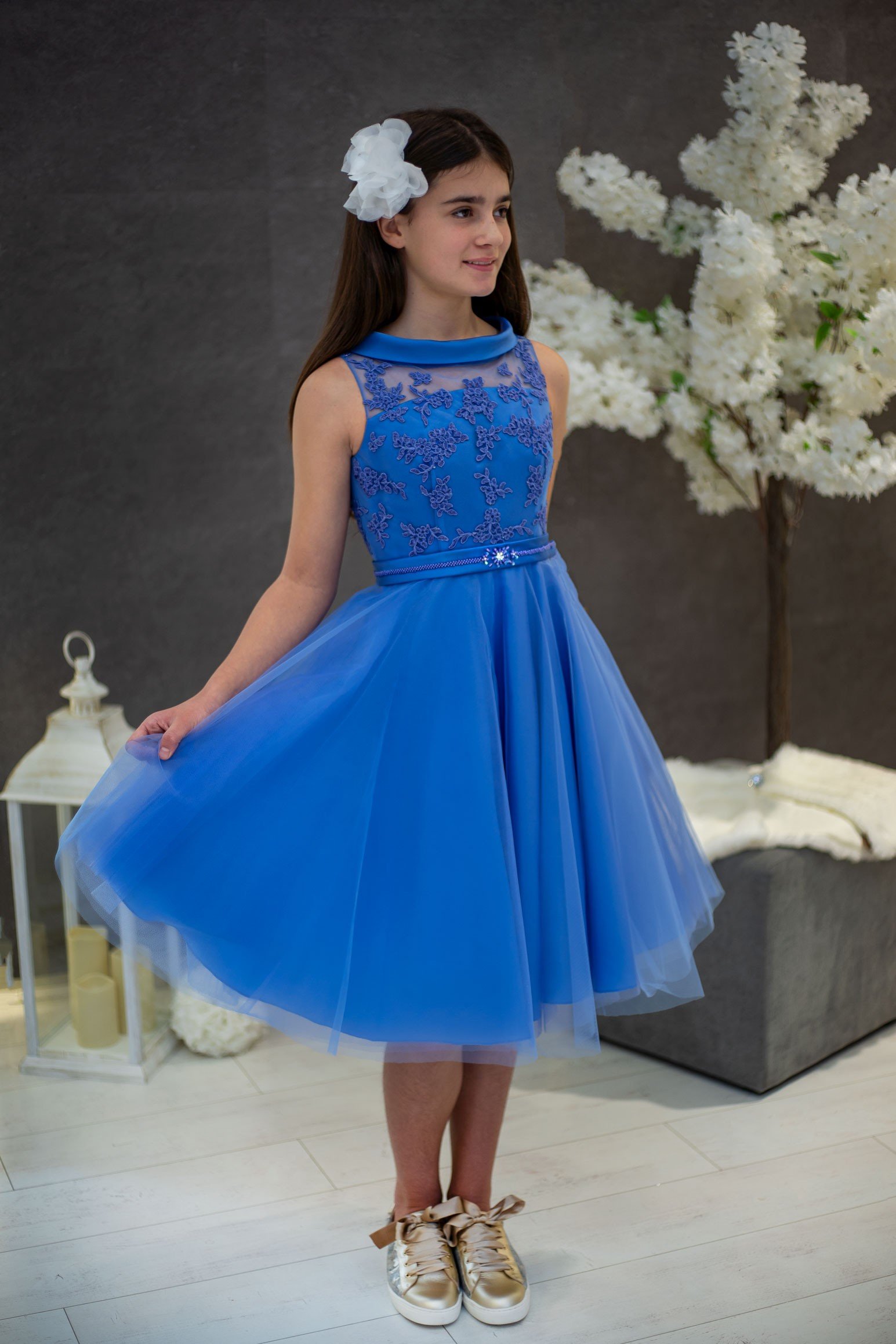 Royal blue confirmation clearance dresses