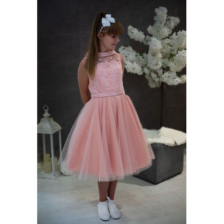 Melon Confirmation Dress Style Ko20103