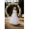 White First Holy Communion Dress Style GRITA