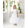 ELEGANT WHITE FIRST HOLY COMMUNION DRESS STYLE 2904