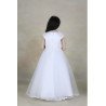 First Holy White Communion Dress Gladioli