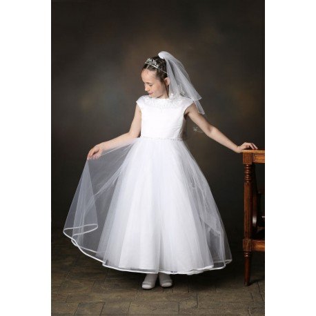 First Holy White Communion Dress Jenna