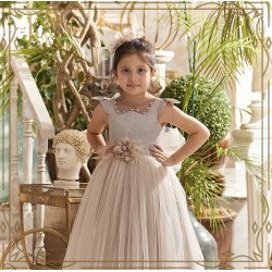 Beige Flower Girl/Special Occasion Dress Style 20230