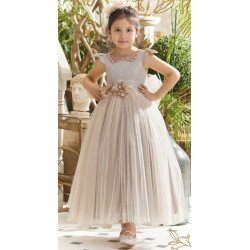 Beige Flower Girl/Special Occasion Dress Style 20230