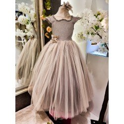 Beige Flower Girl/Special Occasion Dress Style 20230