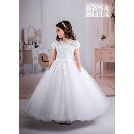 Sweetie Pie First Holy Communion Ivory Dress Style RB631