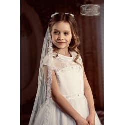 Sweetie Pie First Holy Communion Ivory Dress Style 4075