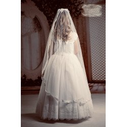 SWEETIE PIE IVORY FIRST HOLY COMMUNION VEIL STYLE 4075