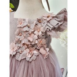 Dusky Pink Flower Girl/Special Occasion Dress Style 2110