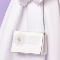 White First Holy Communion Handbag Style LAUREN BAG