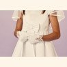 Ivory First Holy Communion Gloves Style MARTHA