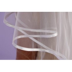 White First Holy Communion Veil Style LEAH