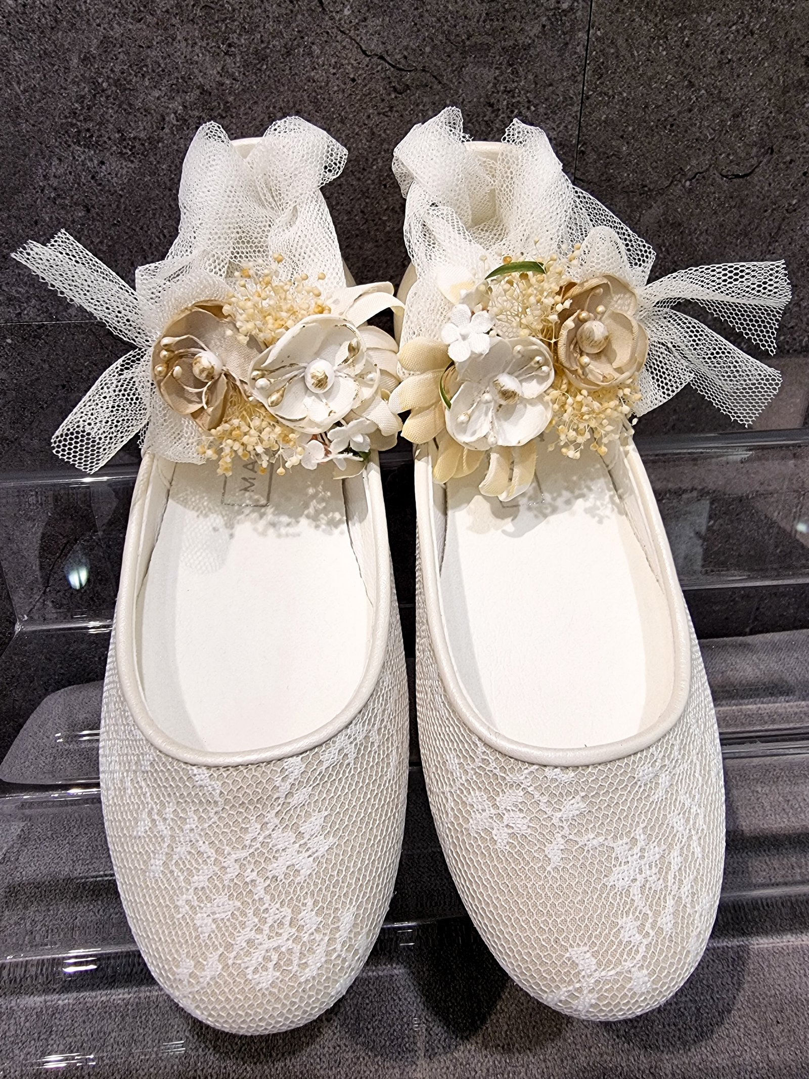 Ivory communion sale shoes