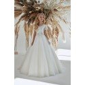 Ivory First Holy Communion Dress Style FM067