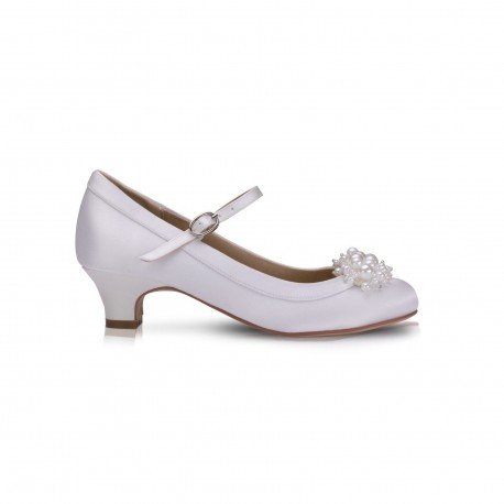 WHITE FIRST HOLY COMMUNION SHOES