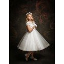 HANDMADE FIRST HOLY COMMUNION DRESS STYLE A02