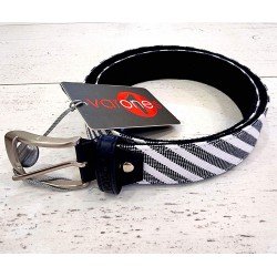ONE VARONES WHITE/NAVY FIRST HOLY COMMUNION/SPECIAL OCCASION BOYS BELT STYLE 10-09018A 124