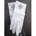 White First Holy Communion Gloves Style 796