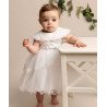 Christening Baby Girl Dress in White Style HAZEL