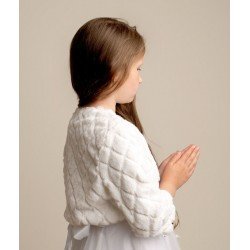 Ivory First Holy Communion/Special Occasion Bolero Style B307 A