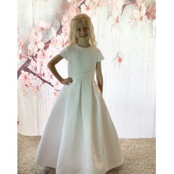 Sweetie Pie First Holy Communion White Dress Style RB641
