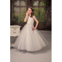 Sweetie Pie First Holy Communion Ivory Dress Style 3087