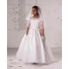 Sweetie Pie First Holy Communion White Dress Style SR718