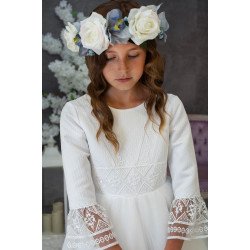 Handmade White First Holy Communion Dress Style CAITLYN MCH